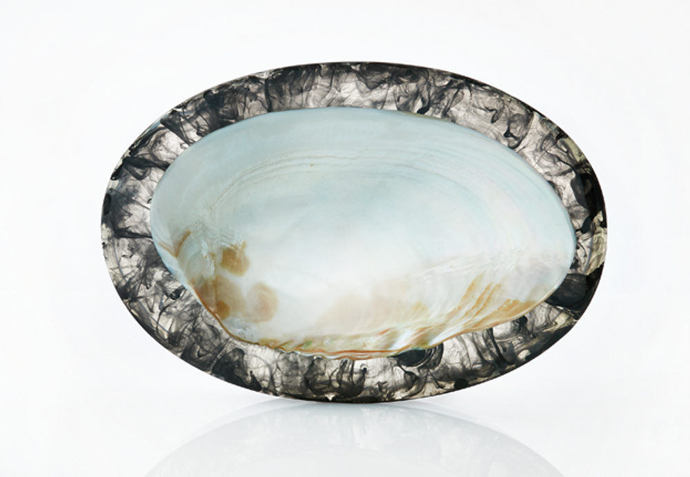 Gifts - Resin with Shell Caviar Dish - LILY JULIET