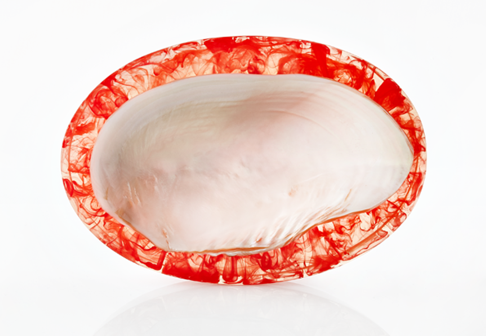 Gifts - Resin with Shell Caviar Dish - LILY JULIET