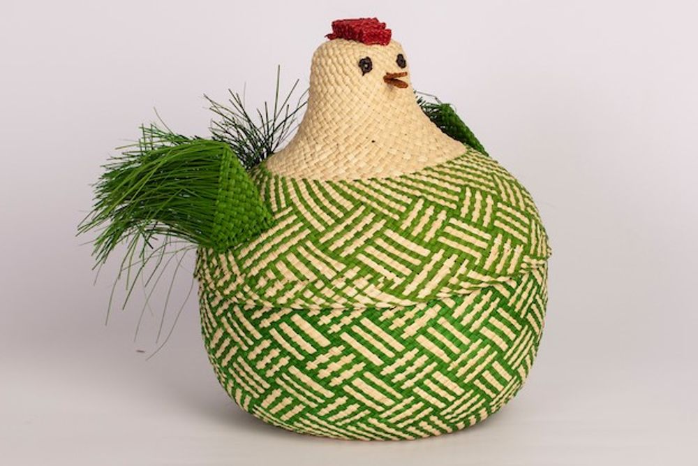 Food storage - Josefina Chicken Basket - MYTO DESIGN RITUAL COLOMBIA