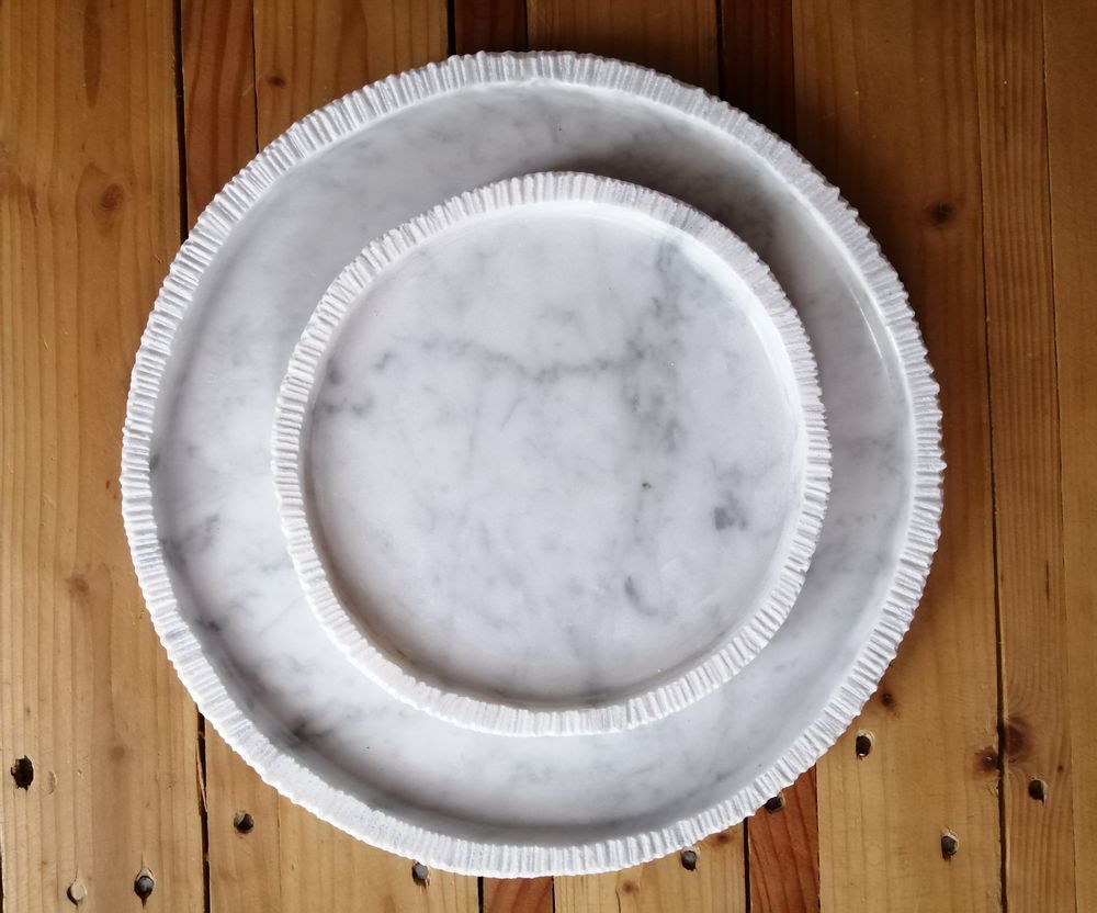 Trays - Stone Trays - LUCIE DELMAS SCULPTURE