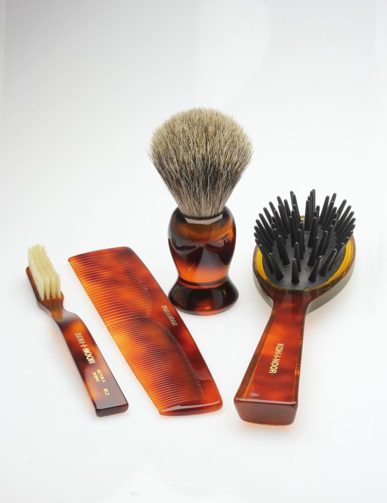 Cadeaux - Peignes « JASPE' » Produits de beauté artisanaux - KOH-I-NOOR ITALY BEAUTY