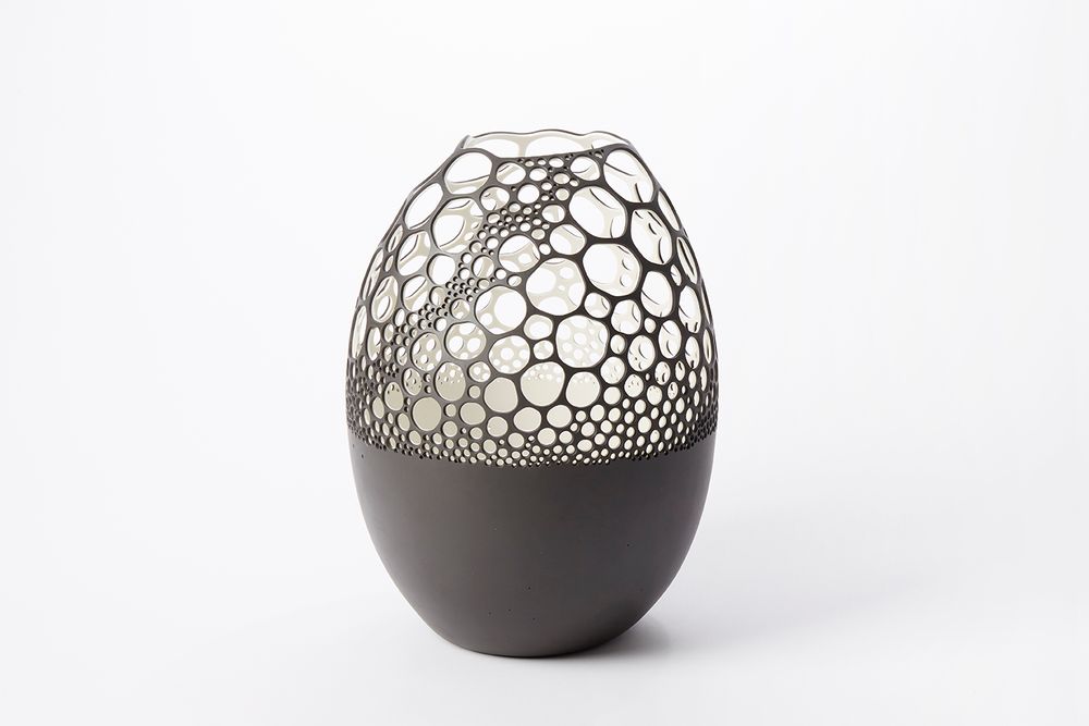 Sculptures, statuettes and miniatures - Sculpture ECUME black - PASSAGE SECRET COLLECTIONS