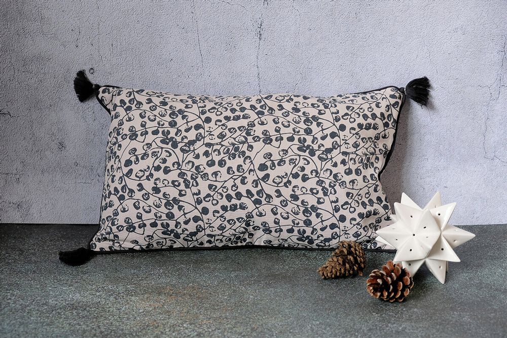 Coussins textile - GYPSO - Housse de Coussin Coton 50x30 cm - CONSTELLE HOME