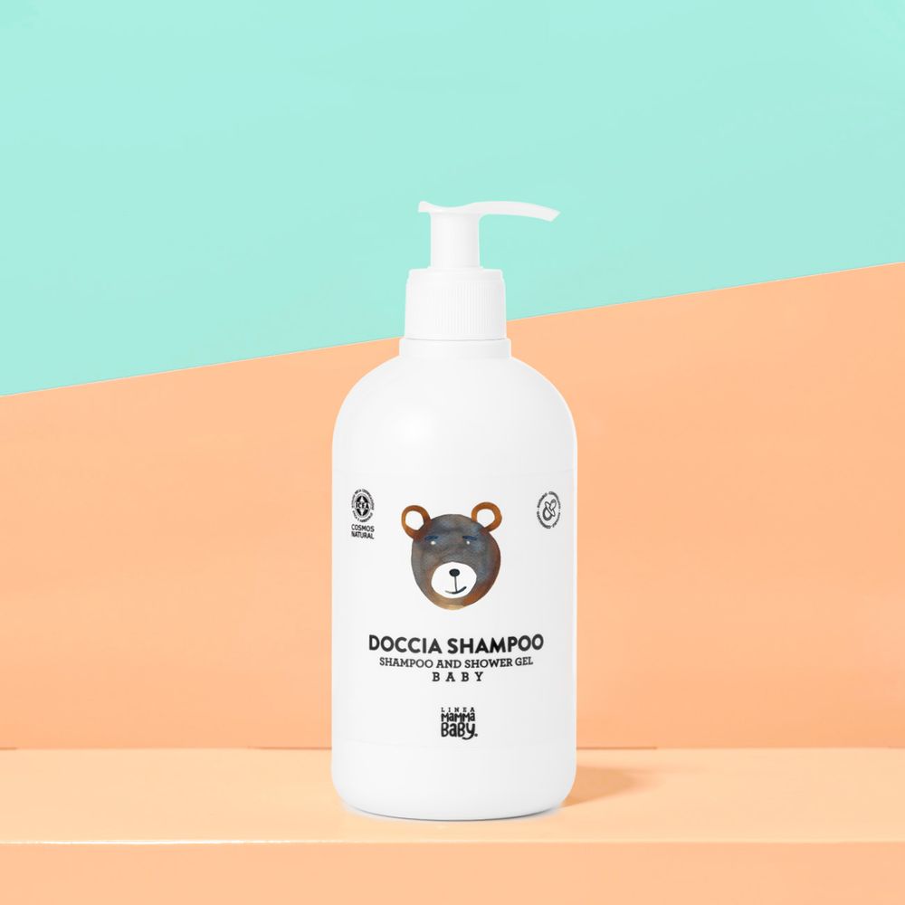 Children's bathtime - GIACOMINO baby shower gel & shampoo - LINEA MAMMABABY