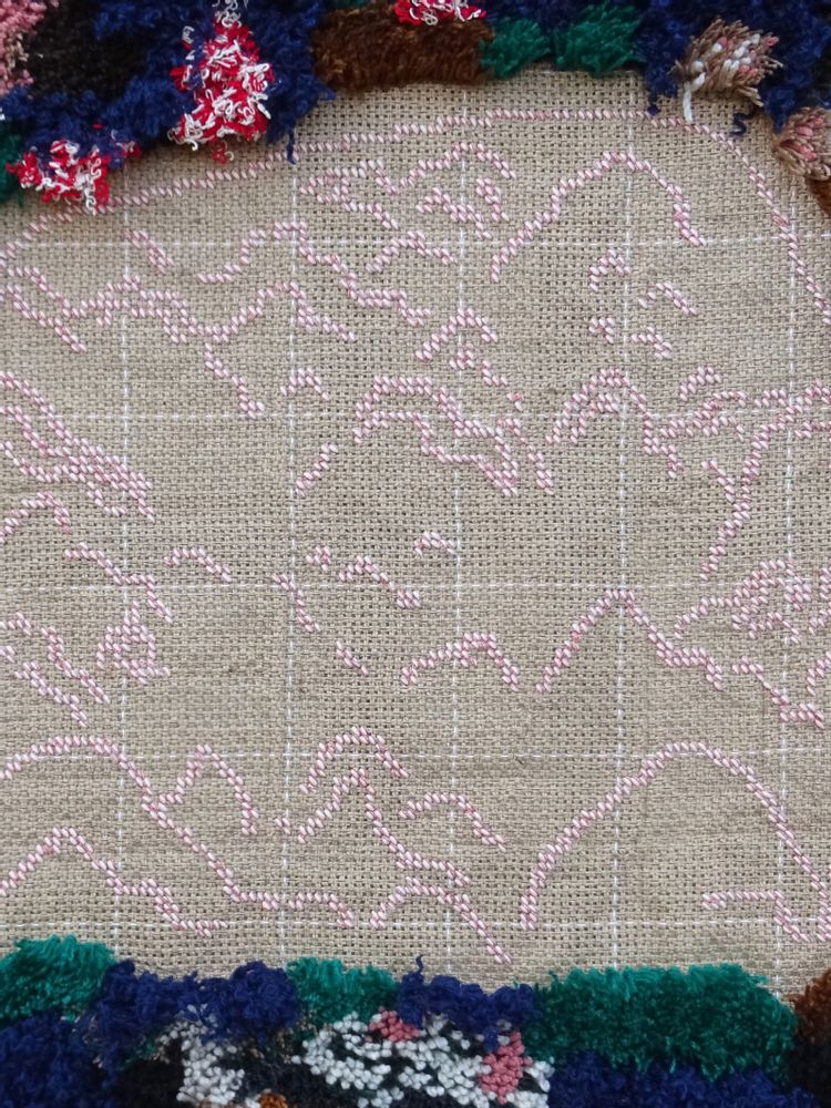 Decorative objects - Visit to the mountain (wall rug – 210)               - SARA PEREIRA ATELIER