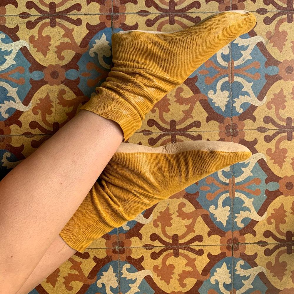 Homewear textile - CHAUSSONS À NUL AUTRE PAREILS - BANDIT MANCHOT