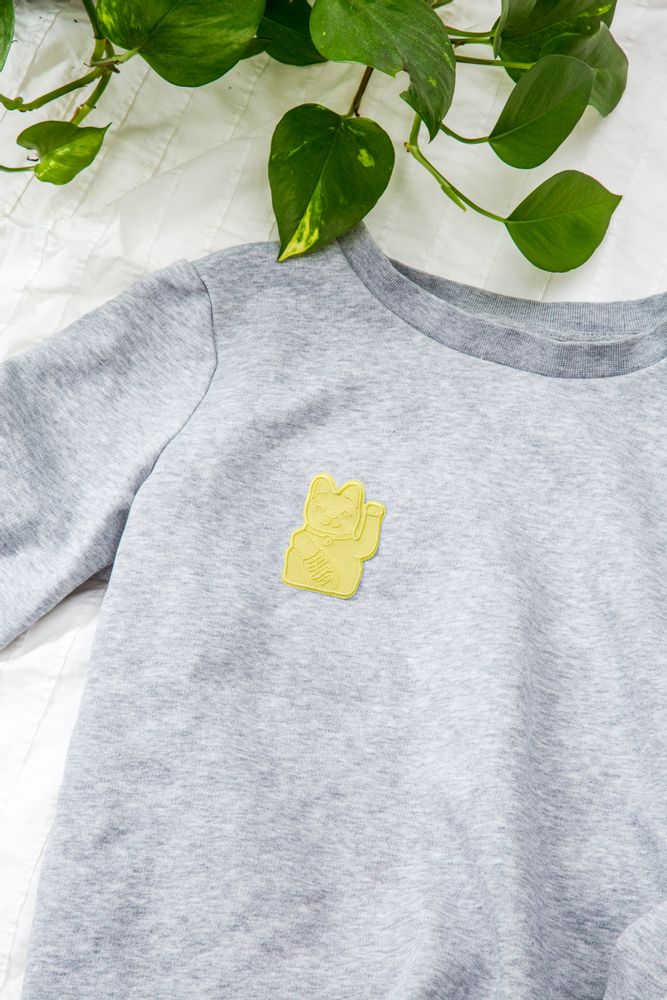 Prêt-à-porter - Maneki Neko / Patch Lucky / Jaune - DONKEY PRODUCTS