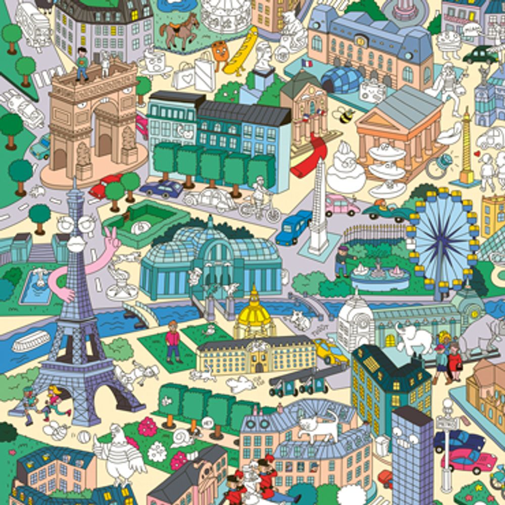 Stationery - POSTER & STICKERS - PARIS - OMY