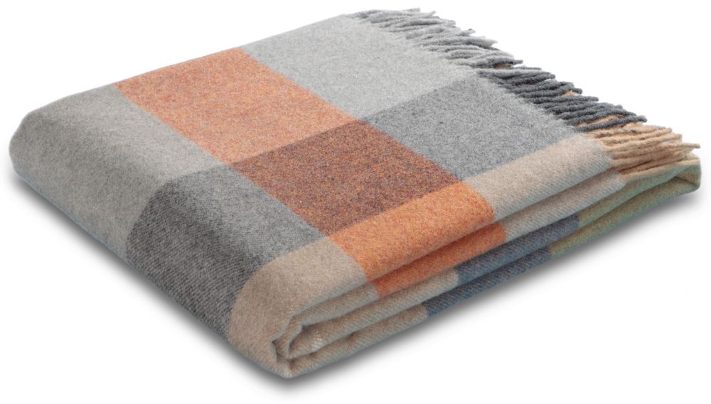 Throw blankets - Wool throw - Quito - BIEDERLACK