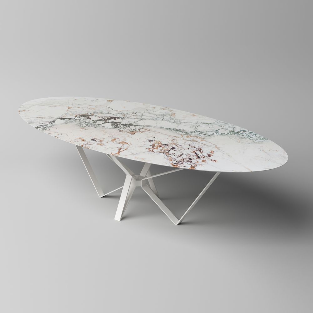 Tables Salle à Manger - Havani - PAPILLON ELLIPS - Table - BELGIUM IS DESIGN