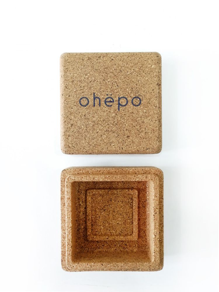 Design objects - Soap box Ëcorce - Cork - Natural material - OHËPO