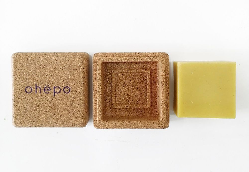 Design objects - Soap box Ëcorce - Cork - Natural material - OHËPO