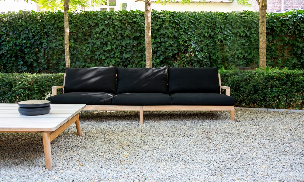 Canapés de jardin - CANAPÉ 3 PLACES AUSTIN - XVL HOME COLLECTION