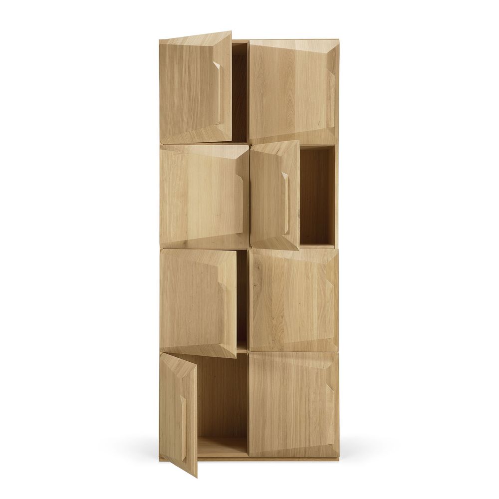 Boîtes de rangement - Meuble de rangement Oak Stairs - ETHNICRAFT