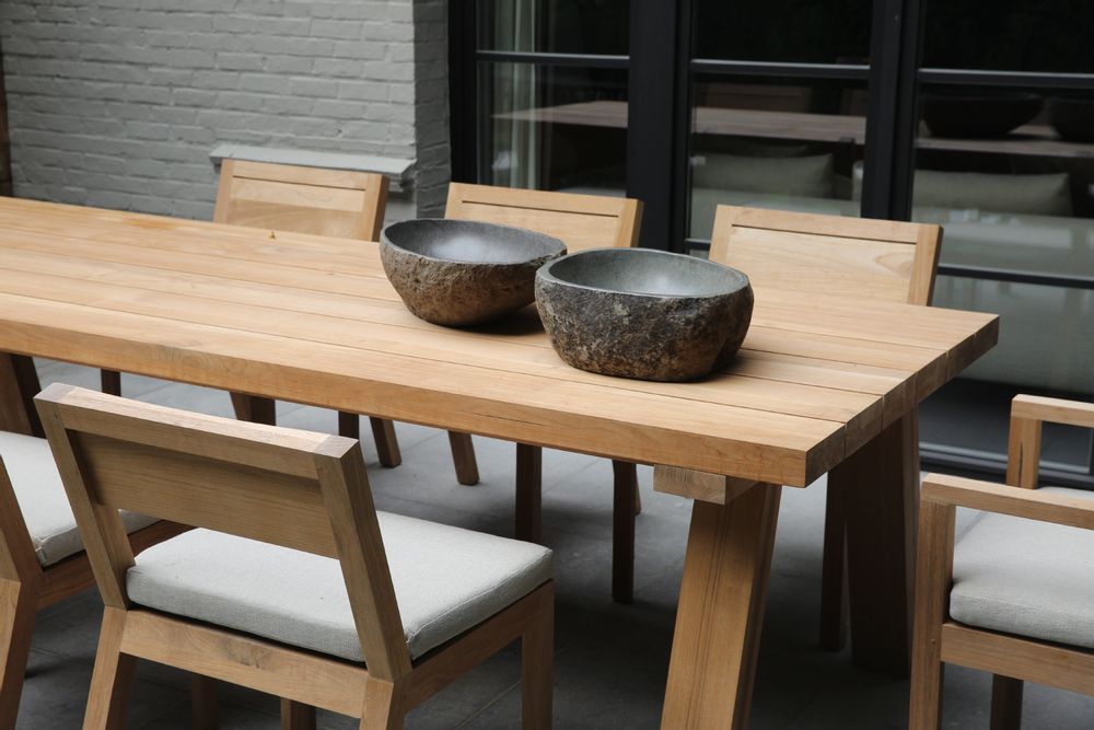 Tables de jardin - TABLE RECTANGULAIRE MALIBU - XVL HOME COLLECTION