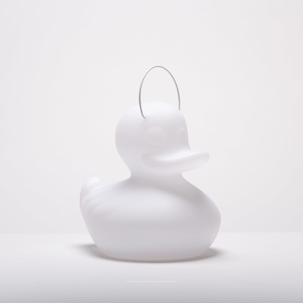 Outdoor decorative accessories - THE DUCK DUCK LAMP (S)™️ - FLOATING LAMP - WHITE - GOODNIGHT LIGHT