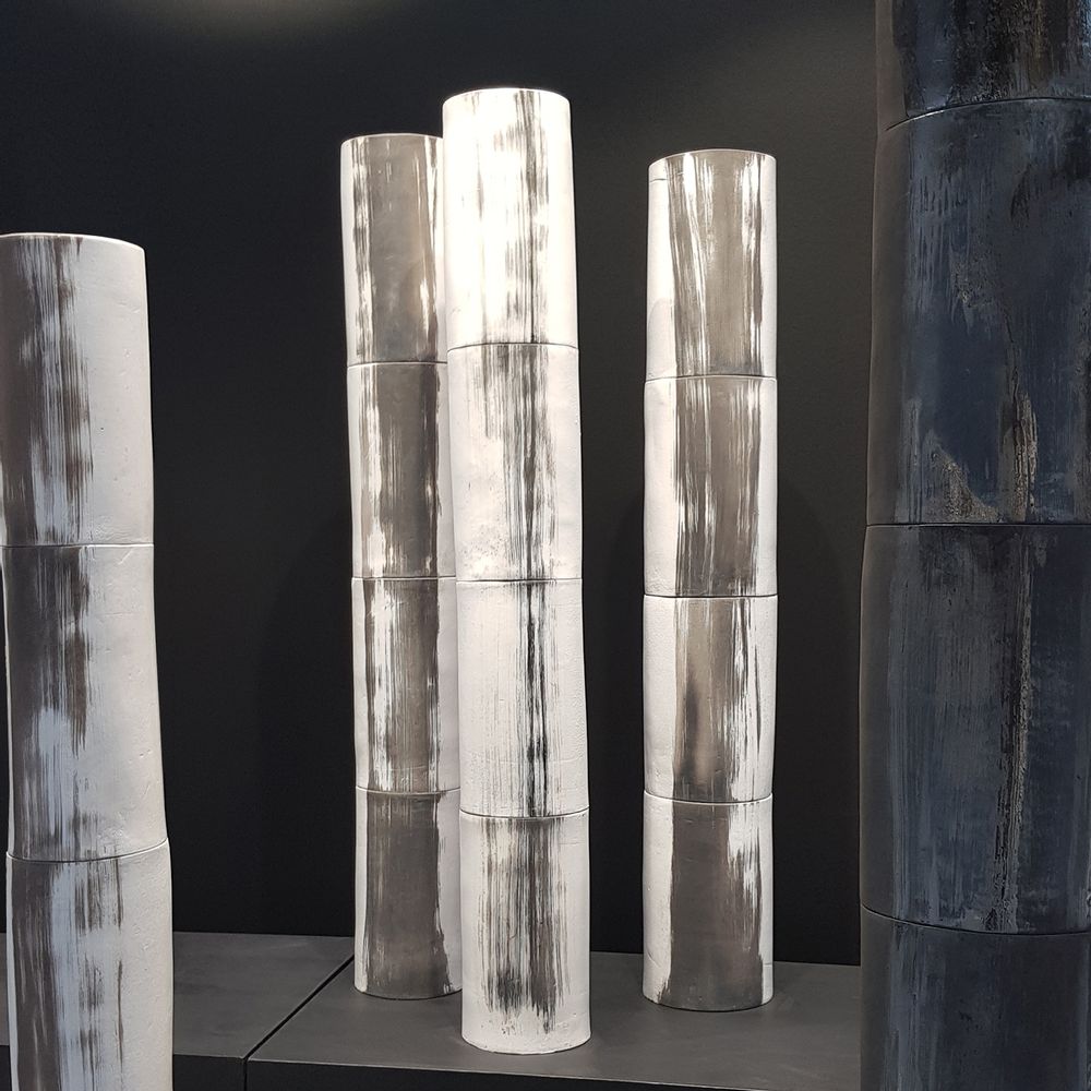 Unique pieces - Sculpture Earth - Tree Column - KARINE DENIS
