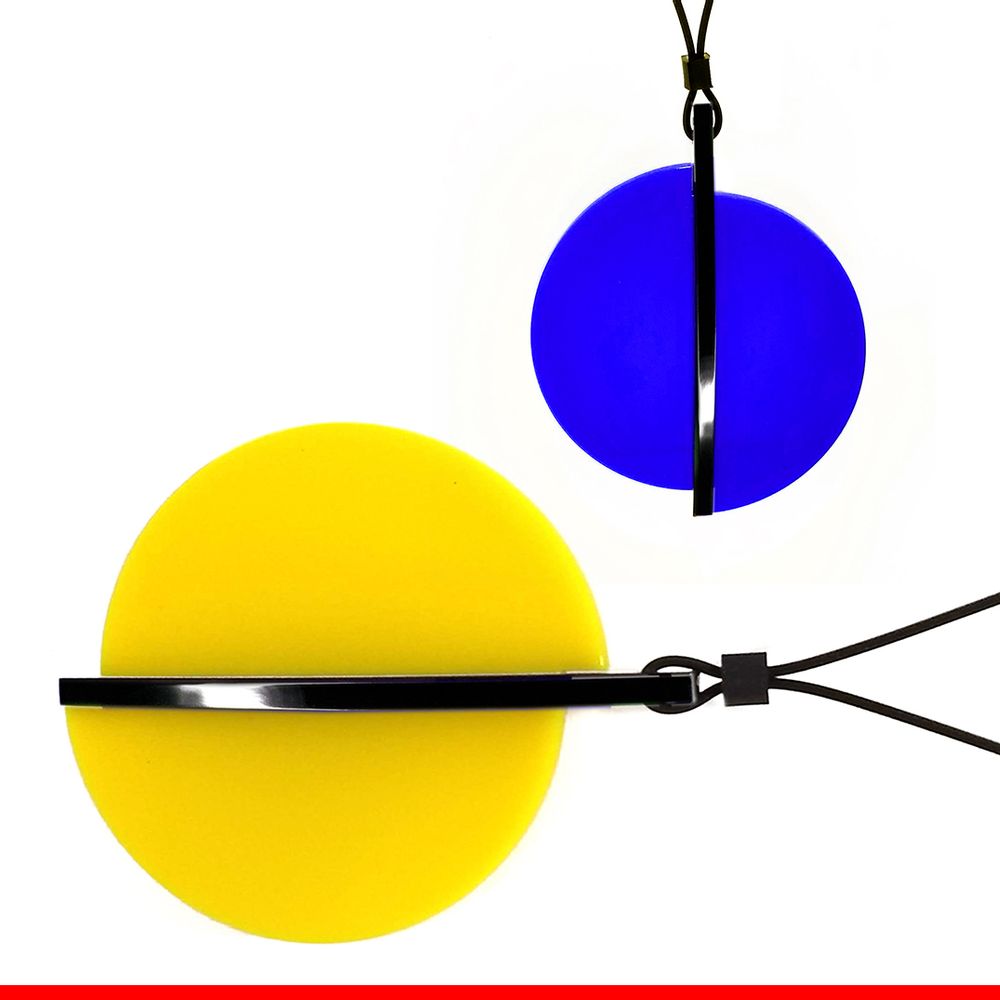 Gifts - PRIMARY COLORS museum selection, graphic jewelry - ALEX+SVET