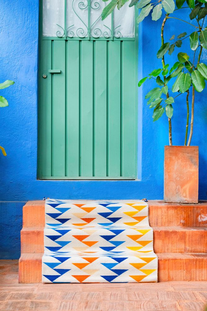 Objets de décoration - Tapis Pasillo Triángulos - SANCHO PONCHO