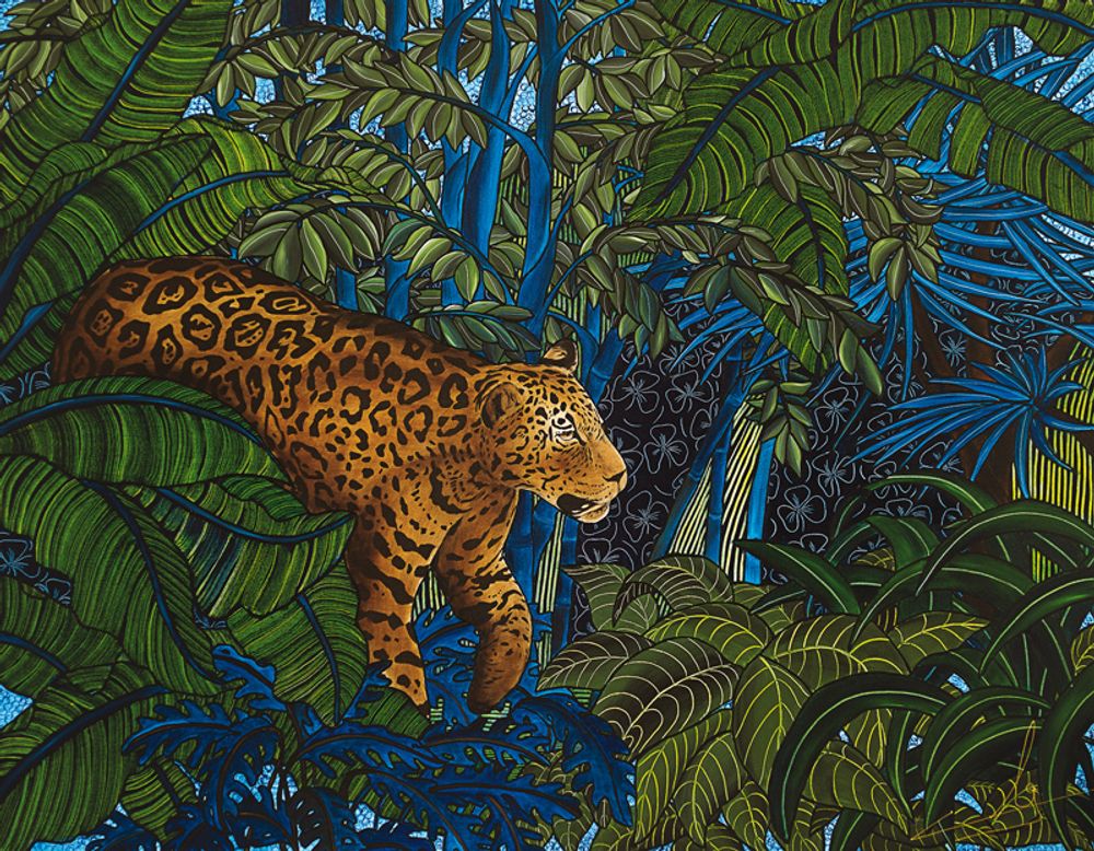 Office design and planning - PEINTURE - Fawn - 115 x 146 cm - Acrylic on canvas - Maison Fétiche - MAISON FÉTICHE