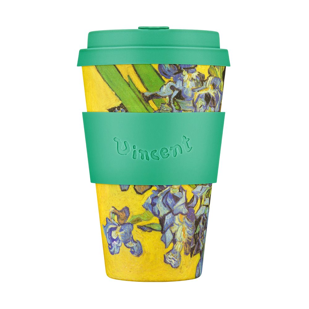 Accessoires thé et café - Tasse Irises, 1980, Van Gogh 14oz - ECOFFEE CUP