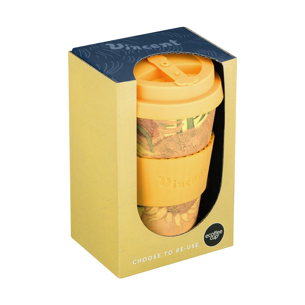 Tea and coffee accessories - Sunflowers, 1889, Van Gogh - 14oz Mug - ECOFFEE CUP