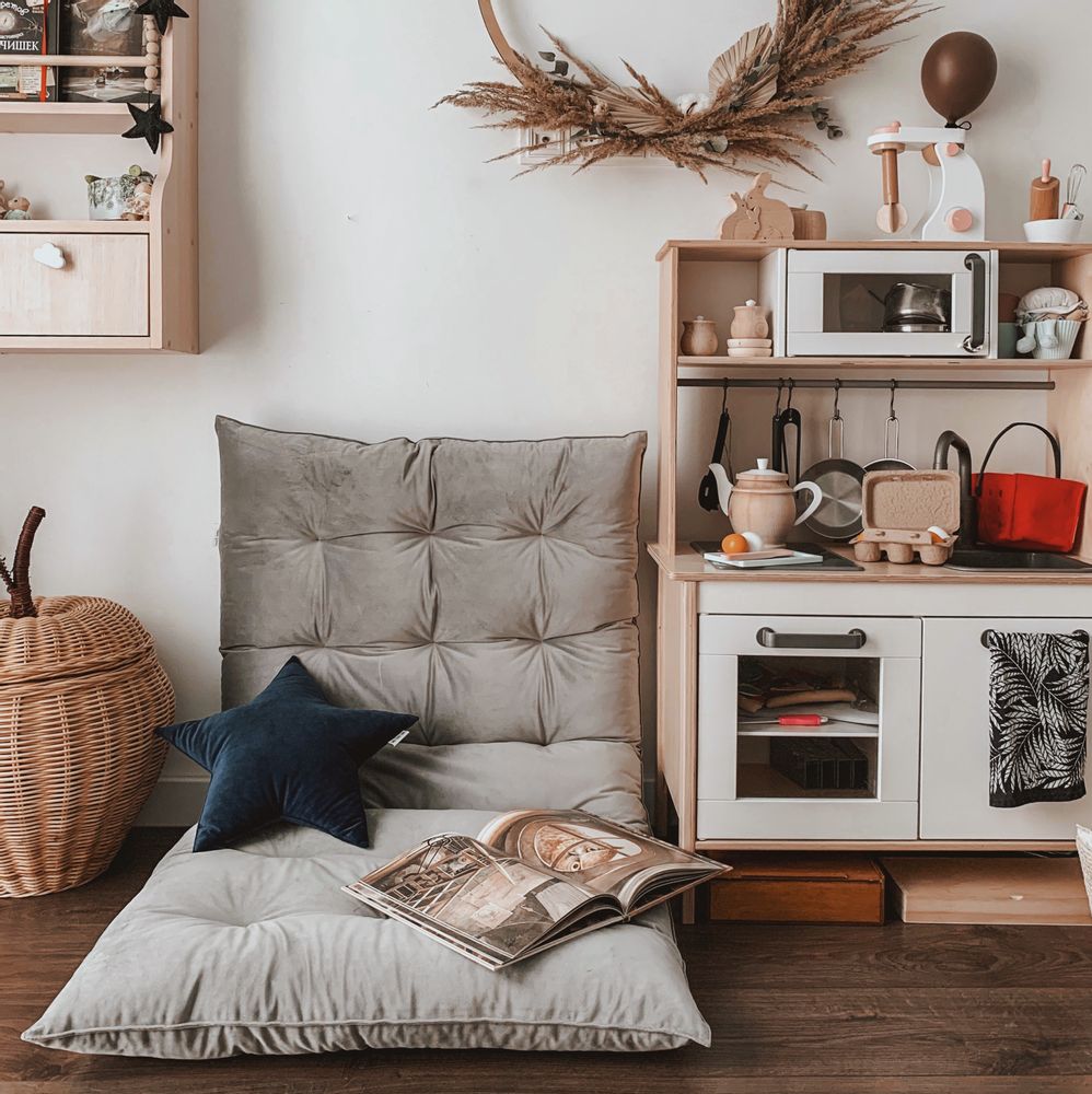 Tapis - Tapis de jeu doux en velours - HAPPY SPACES