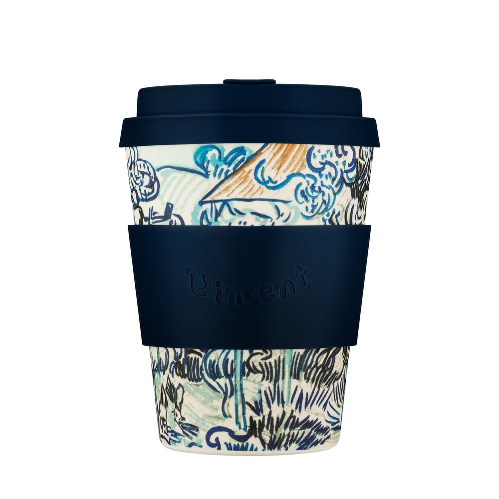 Tea and coffee accessories - Old Vineyard with Peasant Woman, 1890, Van Gogh - 12oz Mug - ECOFFEE CUP
