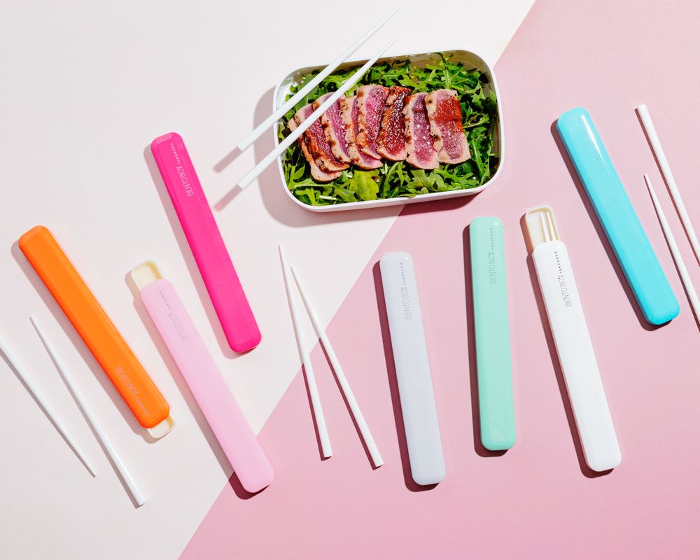 Couverts de service - BAGUETTES AVEC ÉTUI - TAKENAKA BENTO BOX