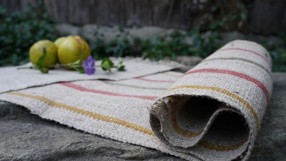 Table linen - Table Set Nettle SORA - BHUTAN TEXTILES