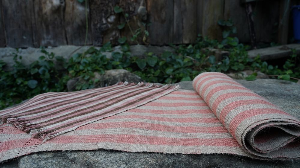 Table linen - Table Set Nettle SORA - BHUTAN TEXTILES