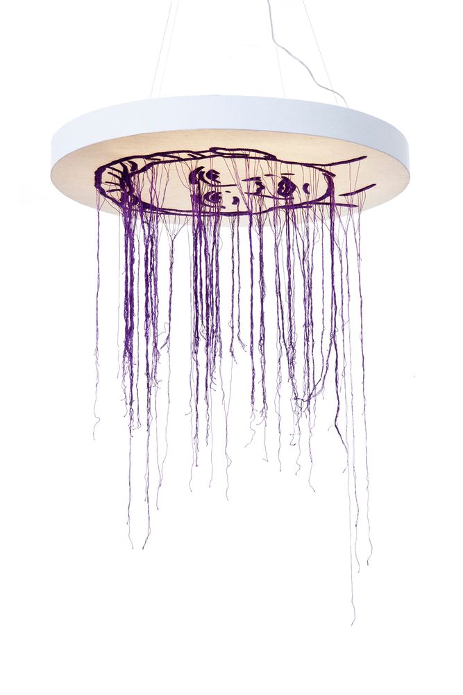 Hanging lights - Illuminated Portrait Lamp - SOMOSDESIGN