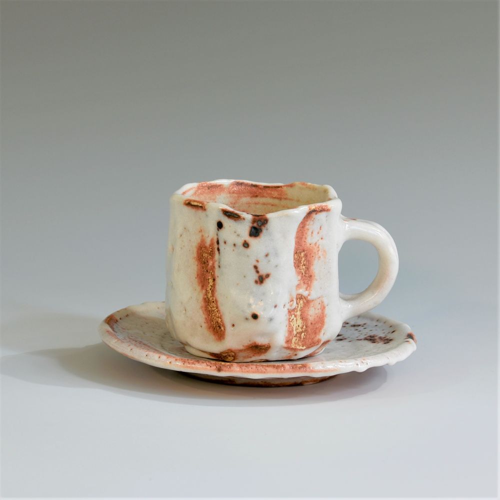 Mugs - ShinoCoffee cup & saucer - YOULA SELECTION