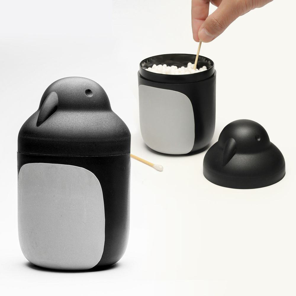 Bathroom storage - Penguin Container: Ocean Bathroom Collection Environmentally Friendly Materials. - QUALY DESIGN OFFICIAL