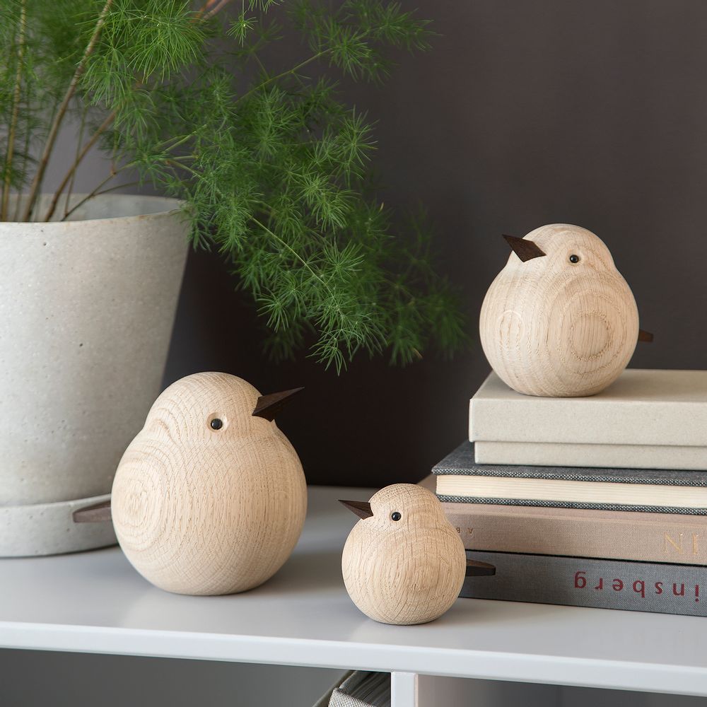 Cadeaux - Moineaux, chêne naturel. - NOVOFORM