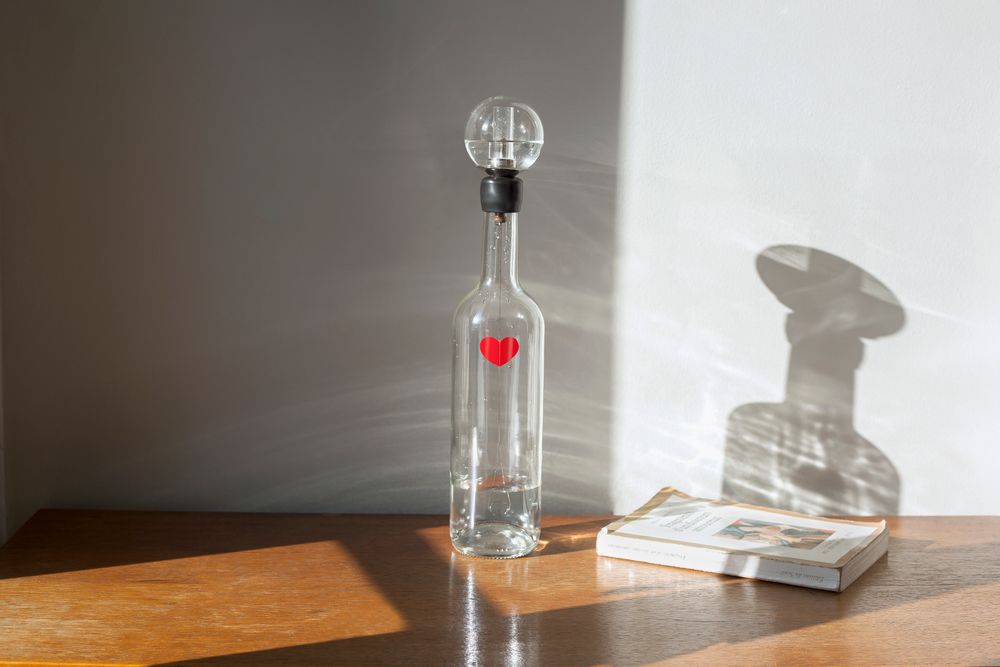 Gifts - 100ml brandy bottle design object - PH. BOUVERET OBJETS INVENTÉS