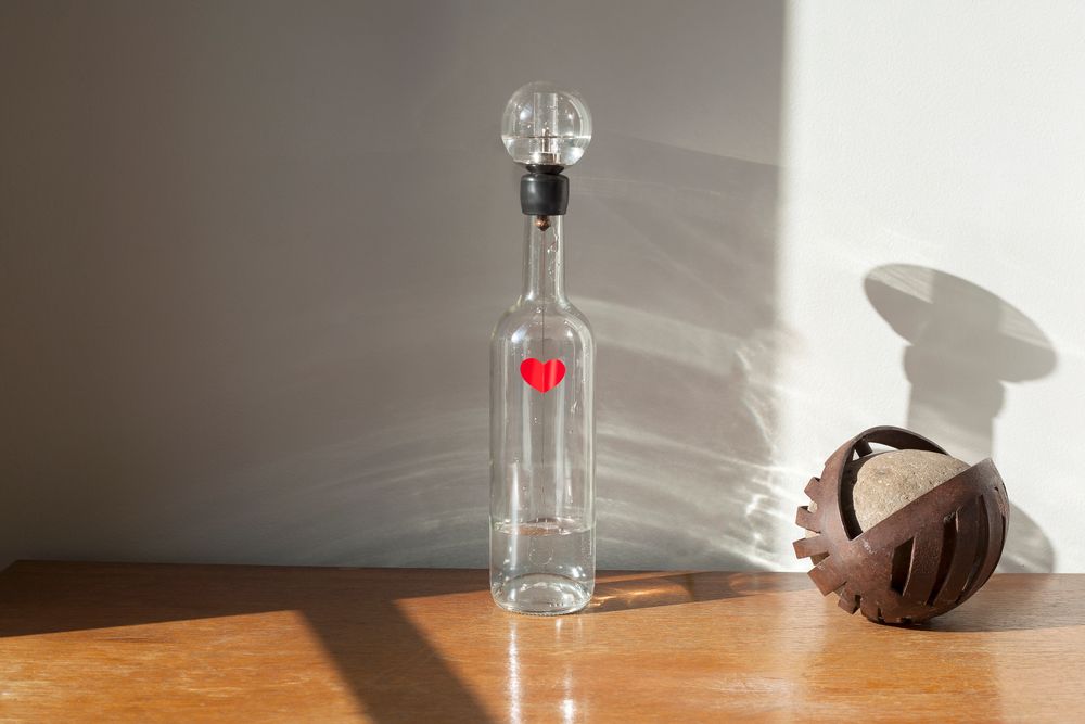 Gifts - 100ml brandy bottle design object - PH. BOUVERET OBJETS INVENTÉS