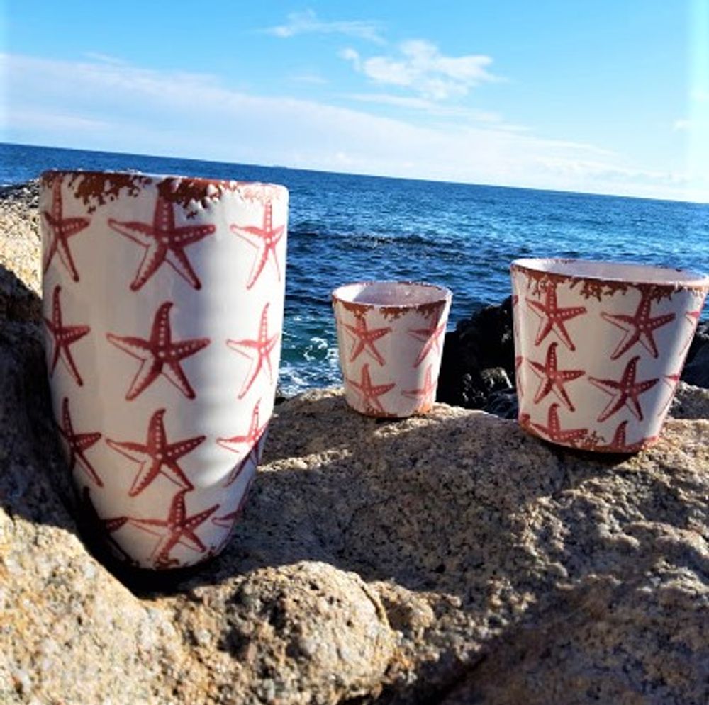 Candles - Summer Collection ceramic scented candles - WAX DESIGN - BARCELONA