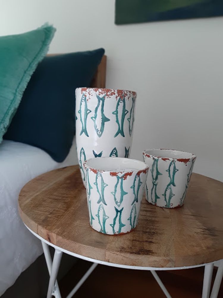 Candles - Summer Collection ceramic scented candles - WAX DESIGN - BARCELONA
