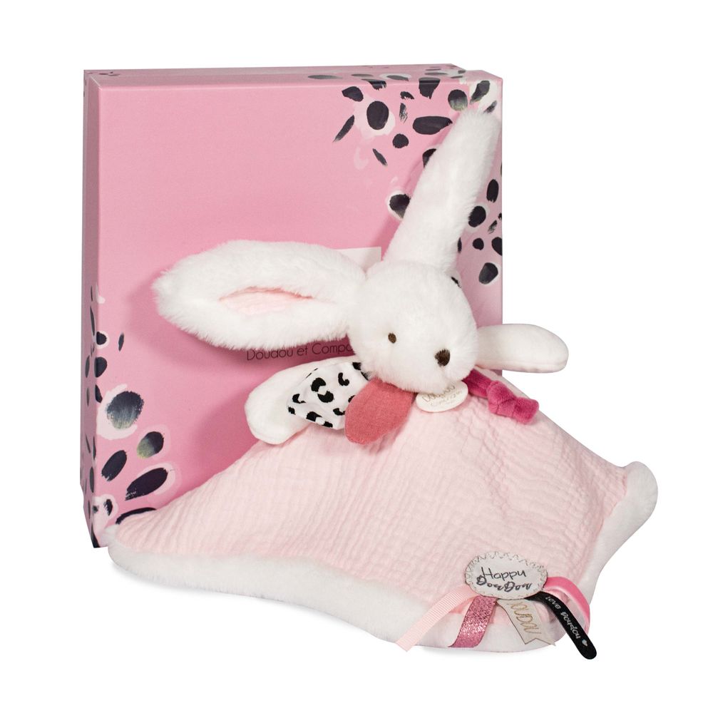 Soft toy - HAPPY BLUSH CUDDLY TOY, 25 CM - DOUDOU ET COMPAGNIE