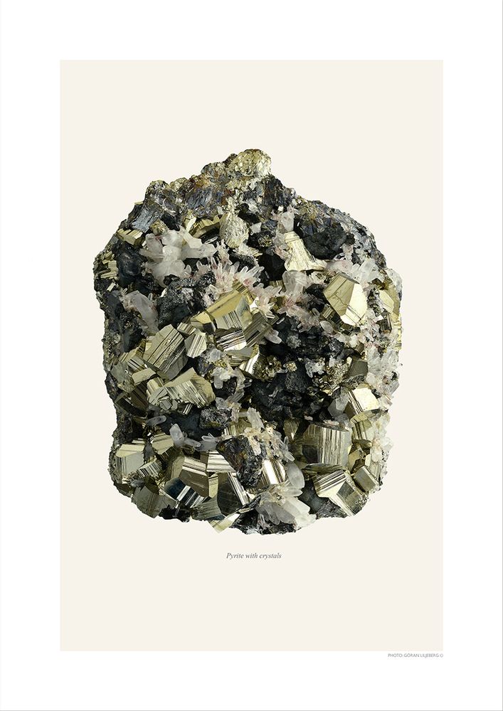 Poster - Crystal & mineral prints - LILJEBERGS