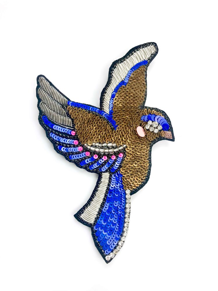 Bijoux - Sofia broche - CHRISTINE'S - HANDMADE DESIGNERS ACCESSORIES