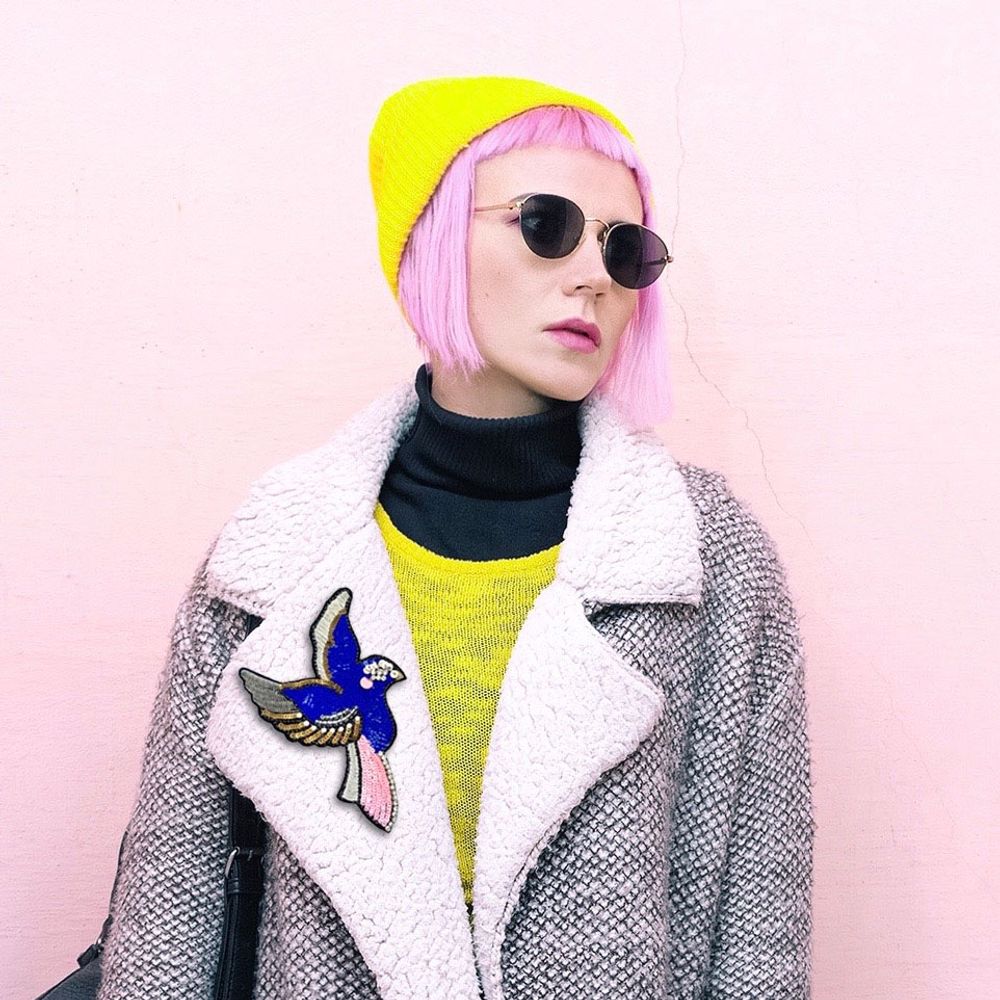 Bijoux - Sofia broche - CHRISTINE'S - HANDMADE DESIGNERS ACCESSORIES