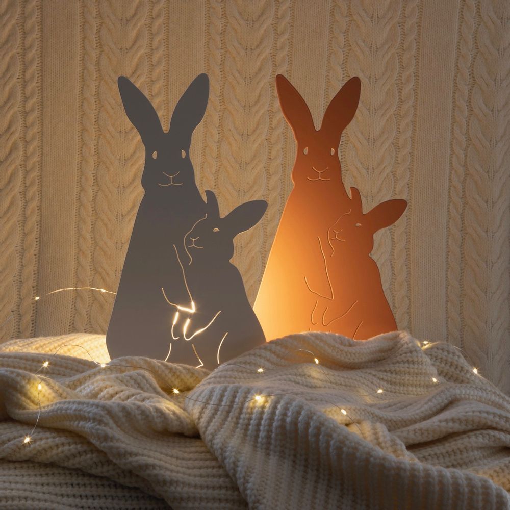 Autres décorations murales - THE BUNNIES LAMP - IVOIRE - GOODNIGHT LIGHT