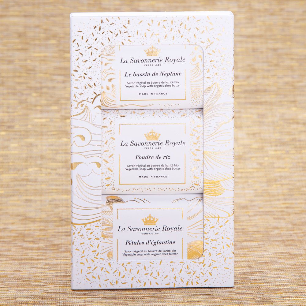 Savons - Coffret 3 savons - LA SAVONNERIE ROYALE