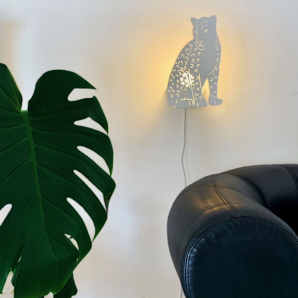 Autres fournitures bureau  - THE LEOPARD LAMP - IVOIRE - GOODNIGHT LIGHT