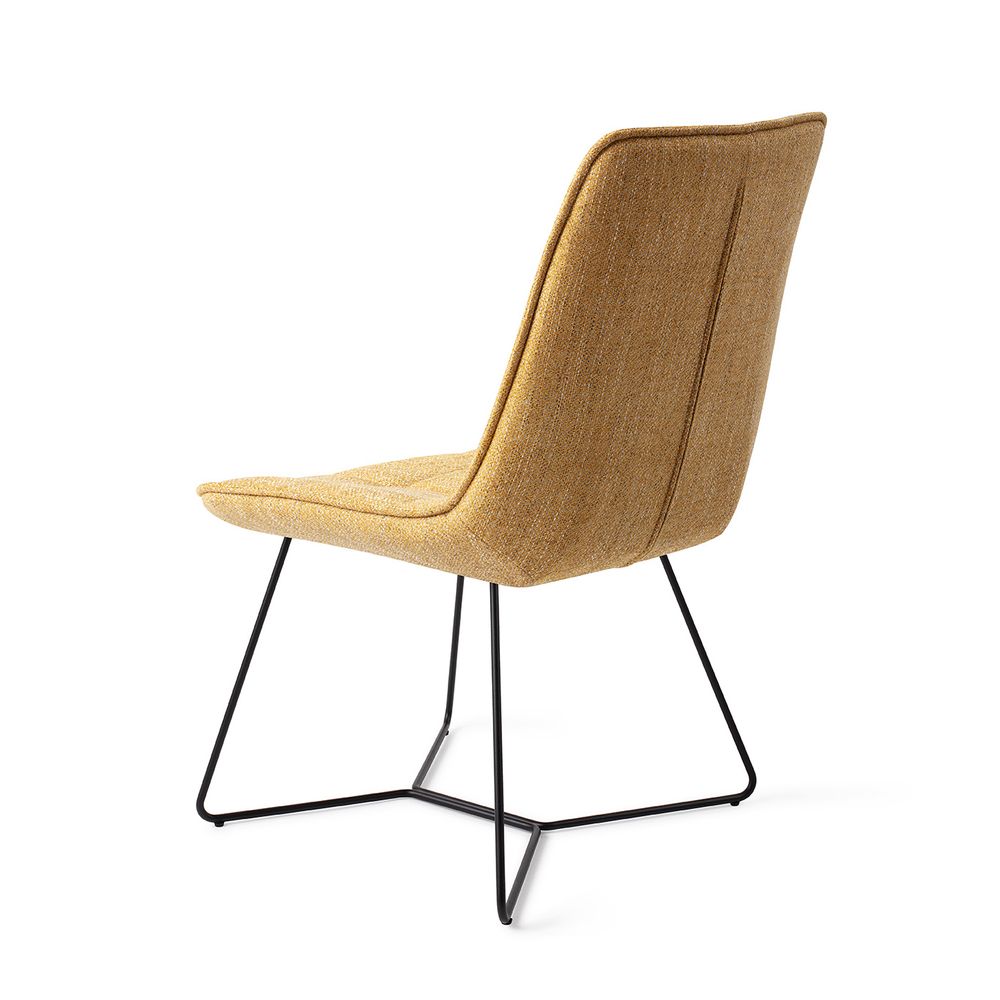 Chaises pour collectivités - Ota Fauteuil de salle à manger Bumble Abeille Noir - JESPER HOME