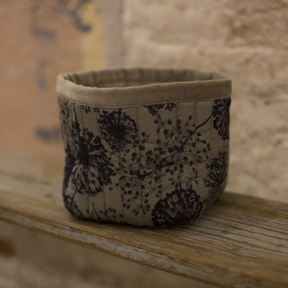 Homewear - FABRIC BASKET : EVERYTHING HAS A PLACE - ROSHANARA PARIS