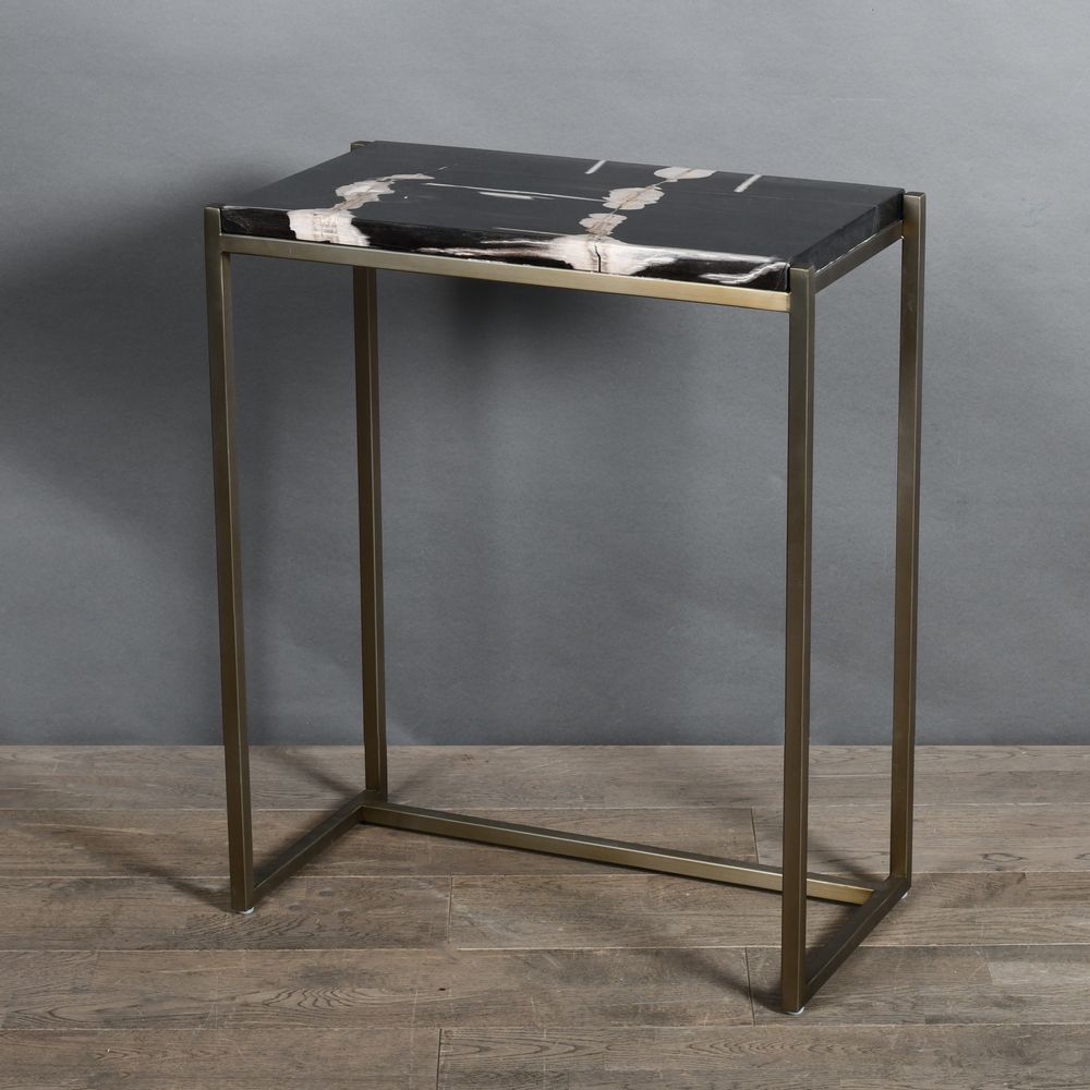 Decorative objects - Petrified Wood Side Tables - ATELIERS C&S DAVOY