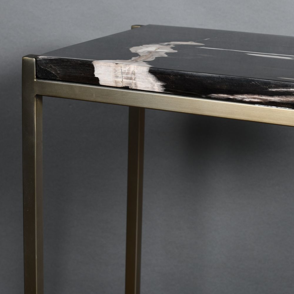 Decorative objects - Petrified Wood Side Tables - ATELIERS C&S DAVOY